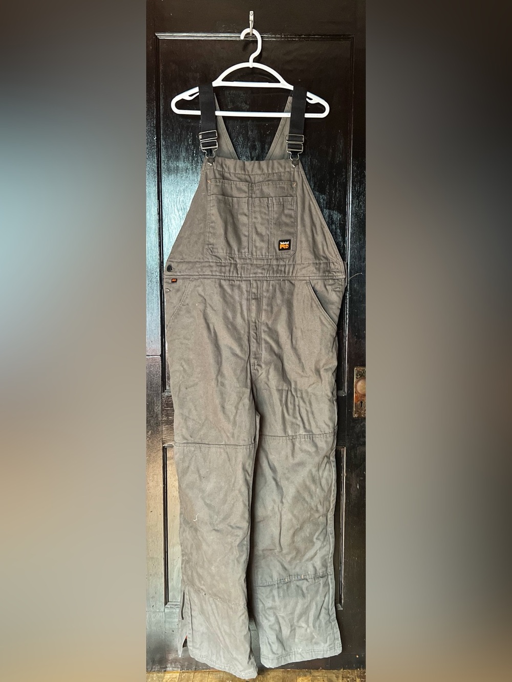 Timberland Men’s PRO Insulated Bib Overalls Pewter Grey W46 L32 - never worn